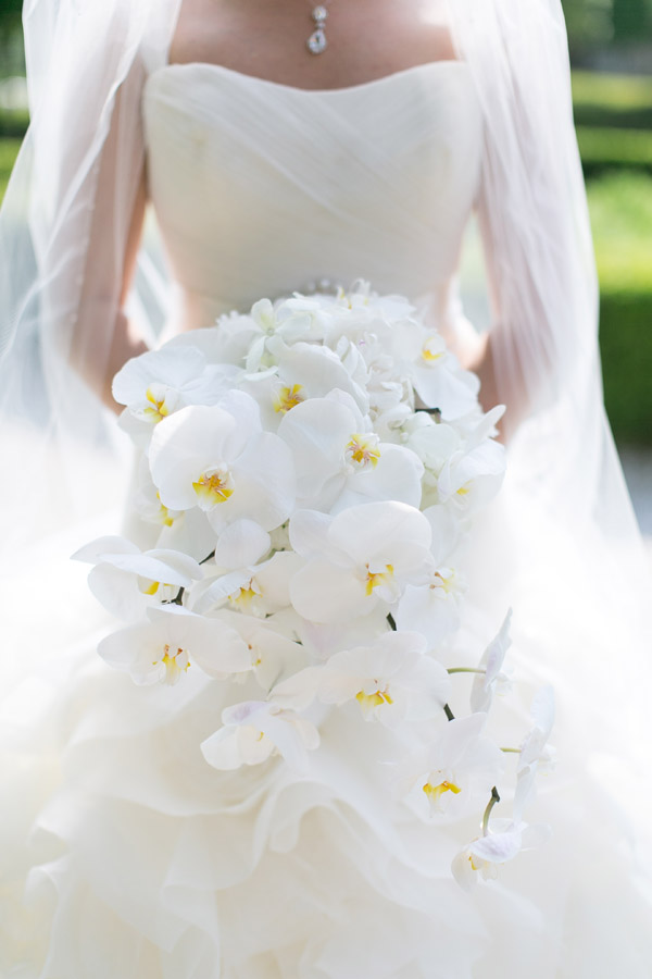 Phaleanopsis Orchid Cascade Bouquet