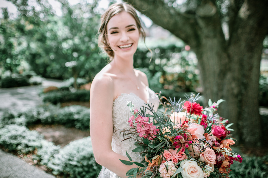 Kara and her Fall Bouquet